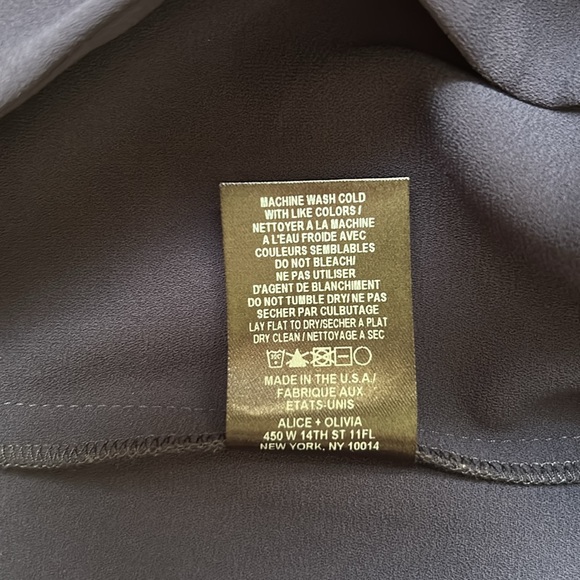 alice + olivia | Wide Split Leg Pants - Picture 8 of 8